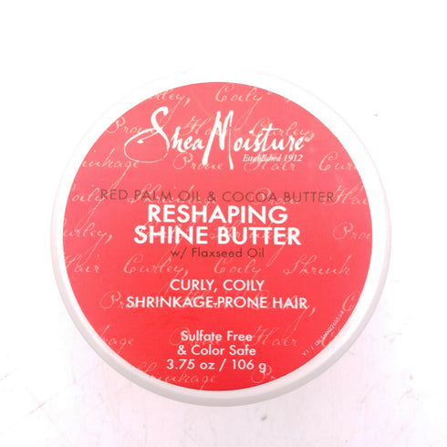 Shea Moisture Red Palm Oil & Cocoa Butter Reshaping Shine Butter 3.75oz Lot of 2